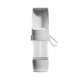 2-in-1 Pet Travel Water Bottle with Food Container – 500ml