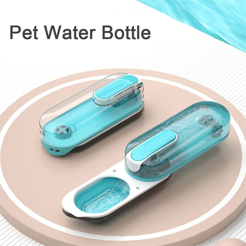 ortable Foldable Dog Water Bottle – Leak-Resistant Travel Dispenser